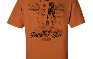 Steelhead Outdoors gun safe apparel tee shirt