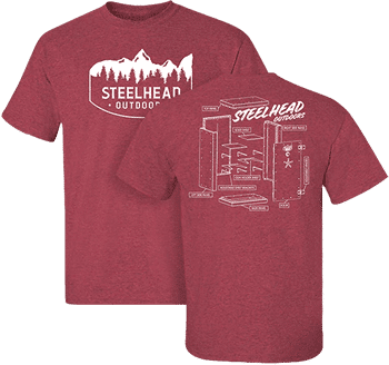Steelhead Outdoors apparel signature tee shirt